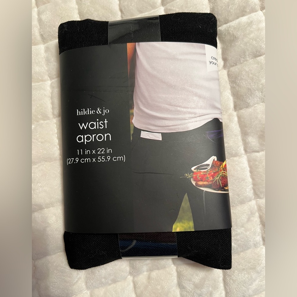 hildie & jo Black Waist Apron